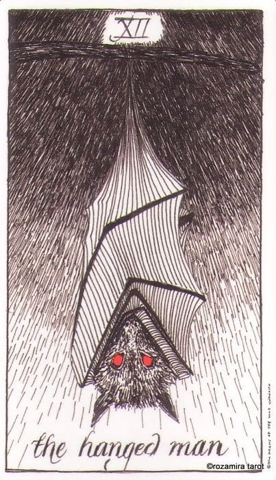 The Hanged Man — The Wild Unknown Tarot