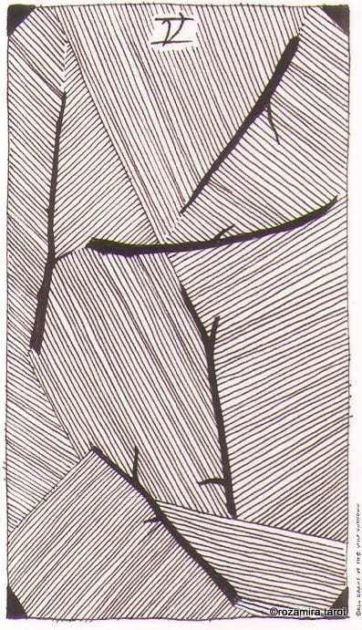 Five of Wands — The Wild Unknown Tarot
