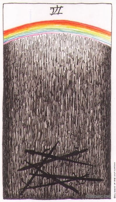 Six of Wands — The Wild Unknown Tarot
