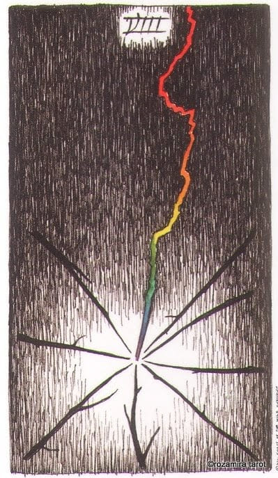 Eight of Wands — The Wild Unknown Tarot