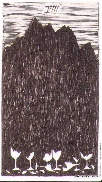 Eight of Cups — The Wild Unknown Tarot