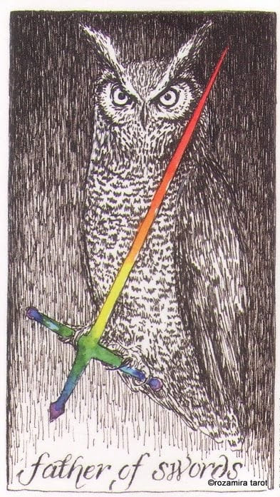 King of Swords — The Wild Unknown Tarot
