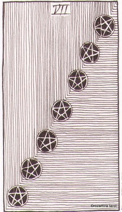 Seven of Pentacles — The Wild Unknown Tarot