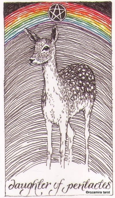 Page of Pentacles — The Wild Unknown Tarot