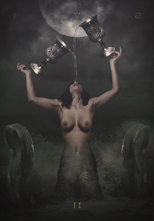 Dos de Copas — The Sabbath Tarot