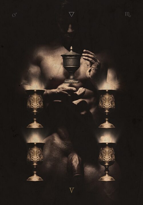 Cinco de Copas — The Sabbath Tarot