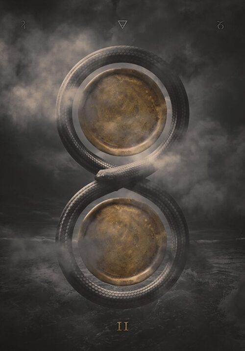 Dos de Oros — The Sabbath Tarot