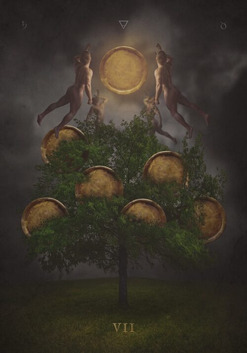 Seven of Pentacles — The Sabbath Tarot