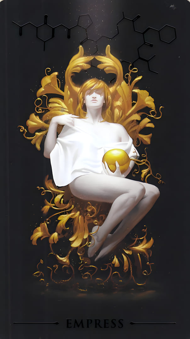 La Emperatriz — True Black Tarot