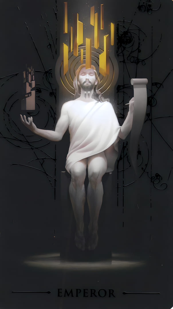 The Emperor — True Black Tarot