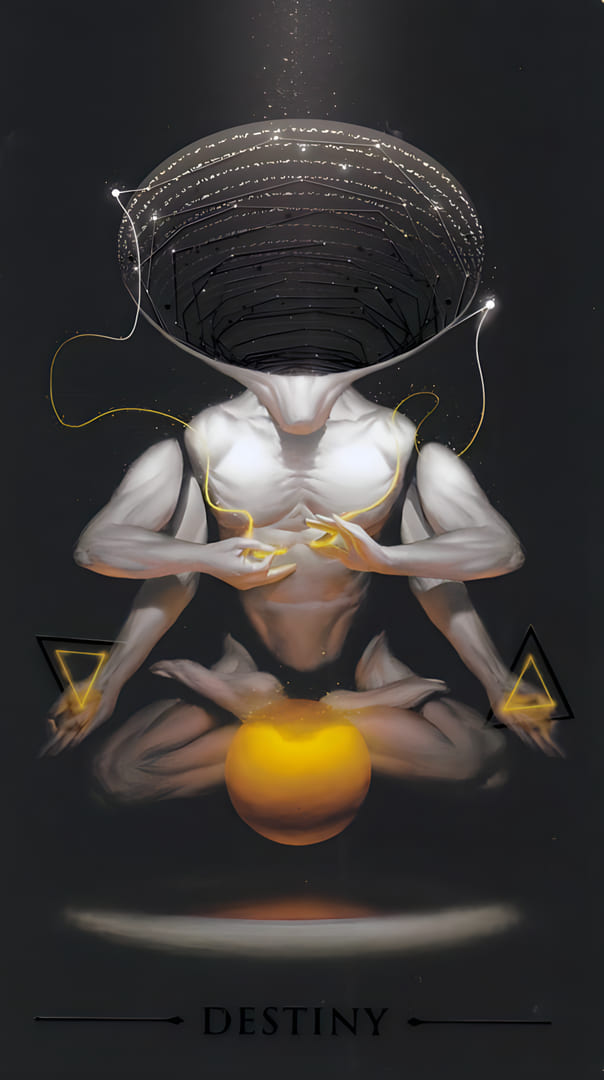 Wheel of Fortune — True Black Tarot