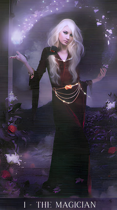 El Mago — Tarot de la Nuit