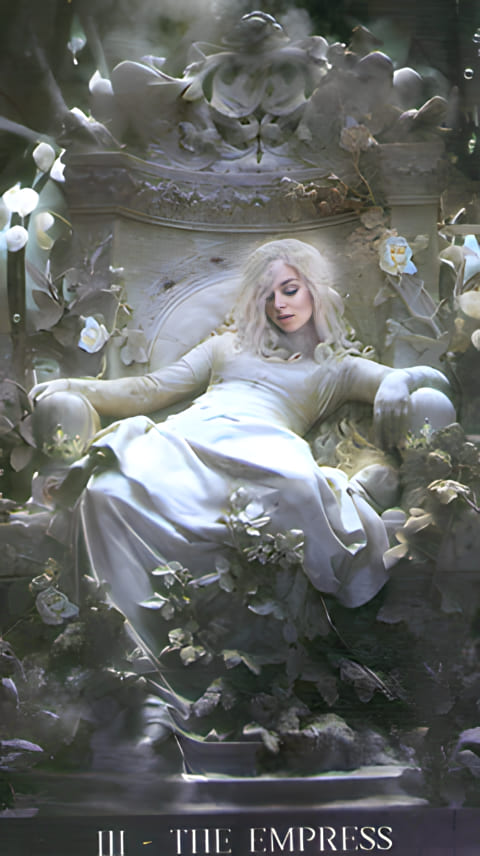 La Emperatriz — Tarot de la Nuit