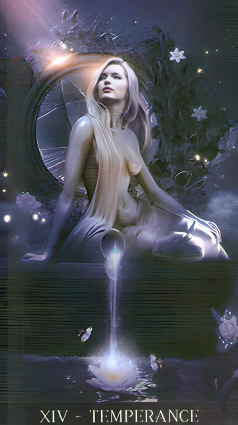 Temperance — Tarot de la Nuit