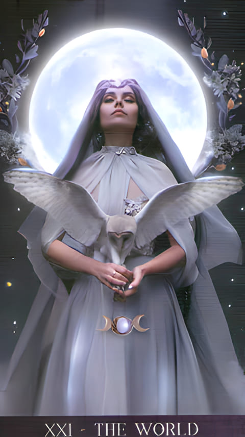 The World — Tarot de la Nuit