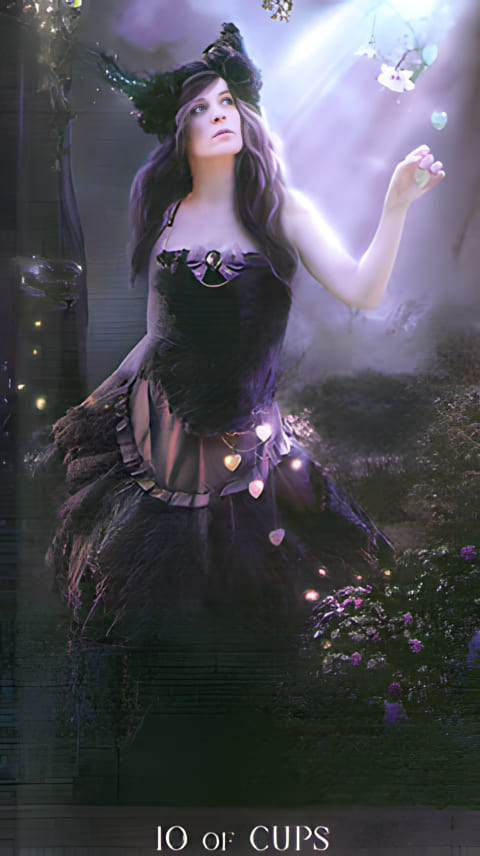 Ten of Cups — Tarot de la Nuit