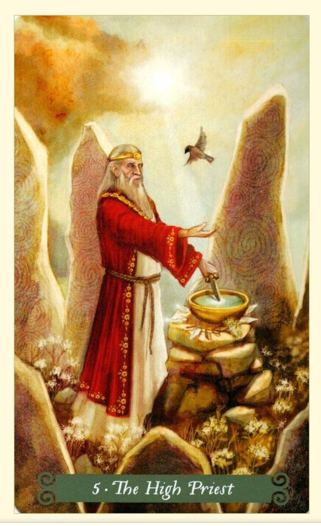 The Hierophant — The Green Witch Tarot