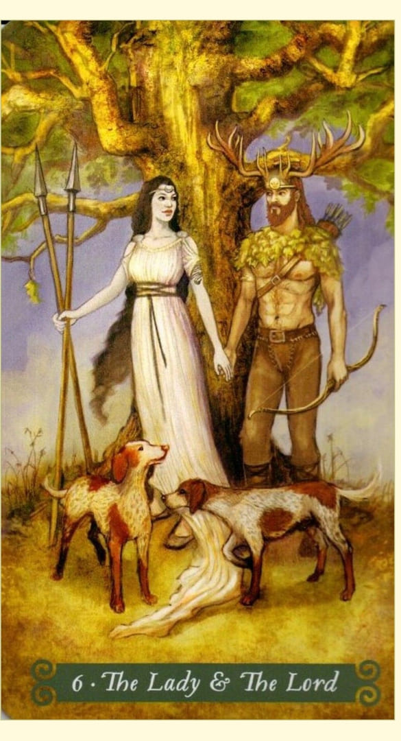 The Lovers — The Green Witch Tarot