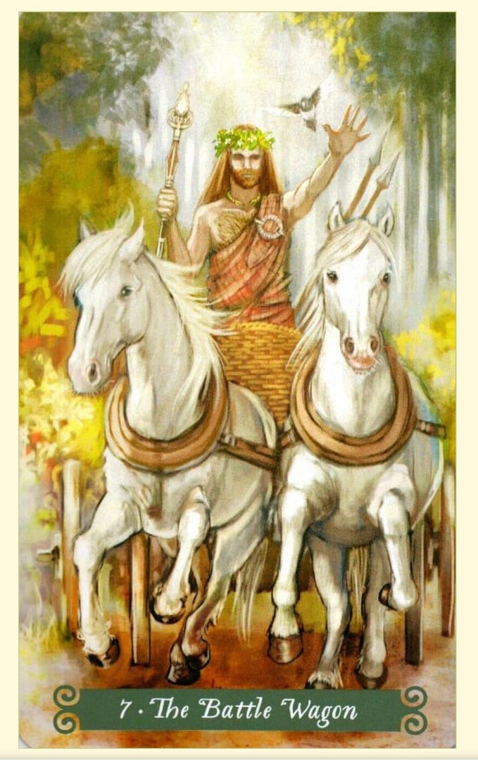 The Chariot — The Green Witch Tarot