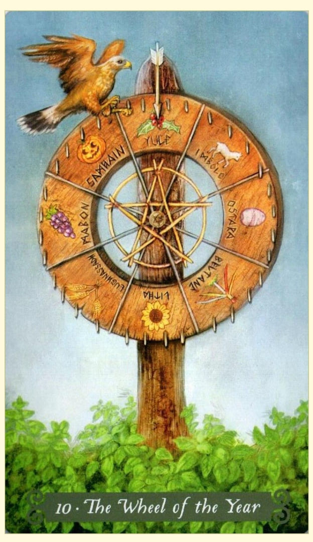 Wheel of Fortune — The Green Witch Tarot