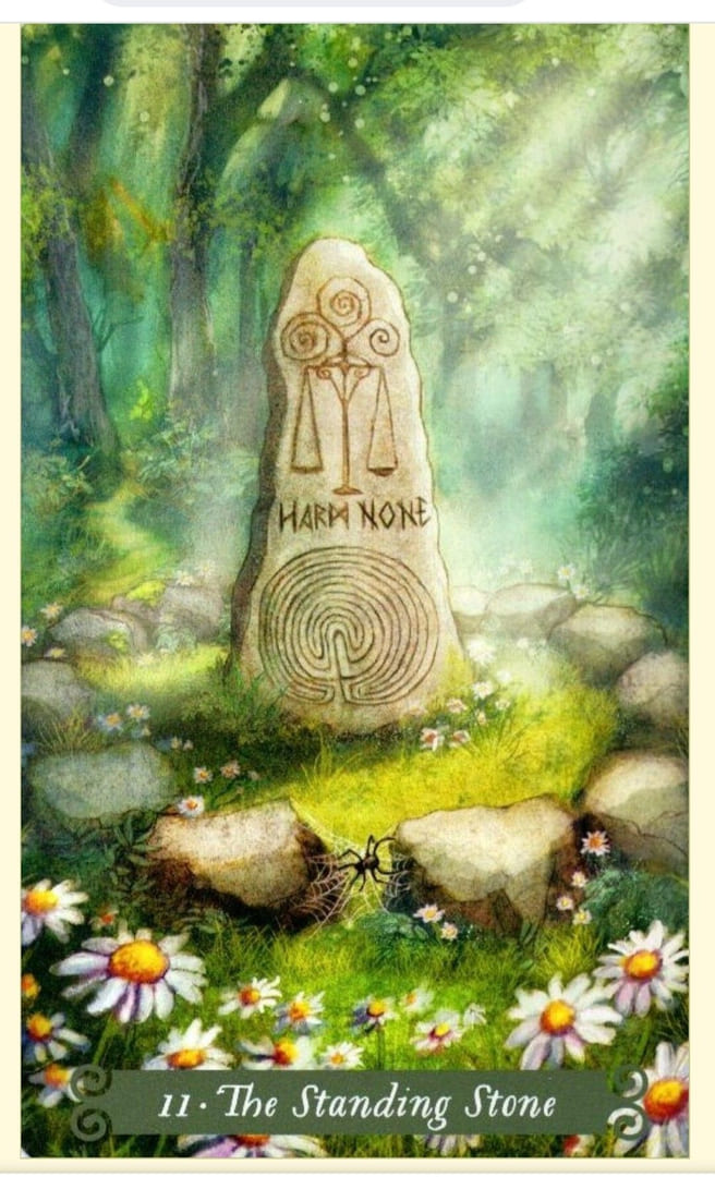Justice — The Green Witch Tarot
