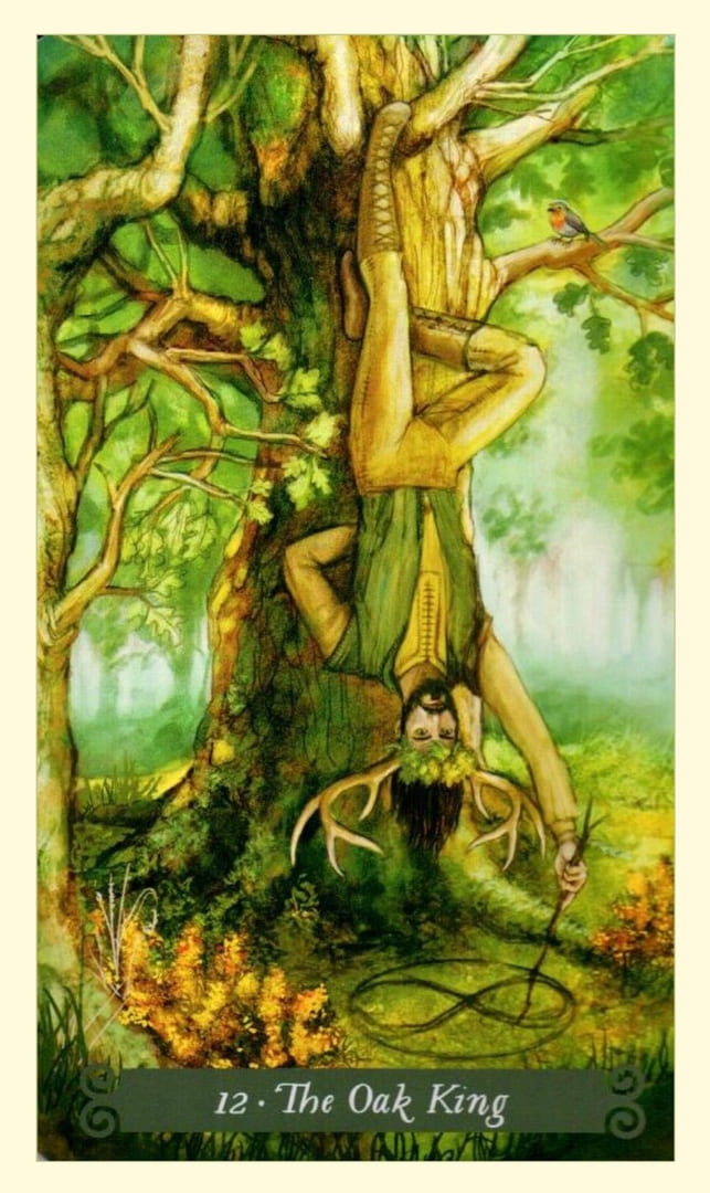 The Hanged Man — The Green Witch Tarot