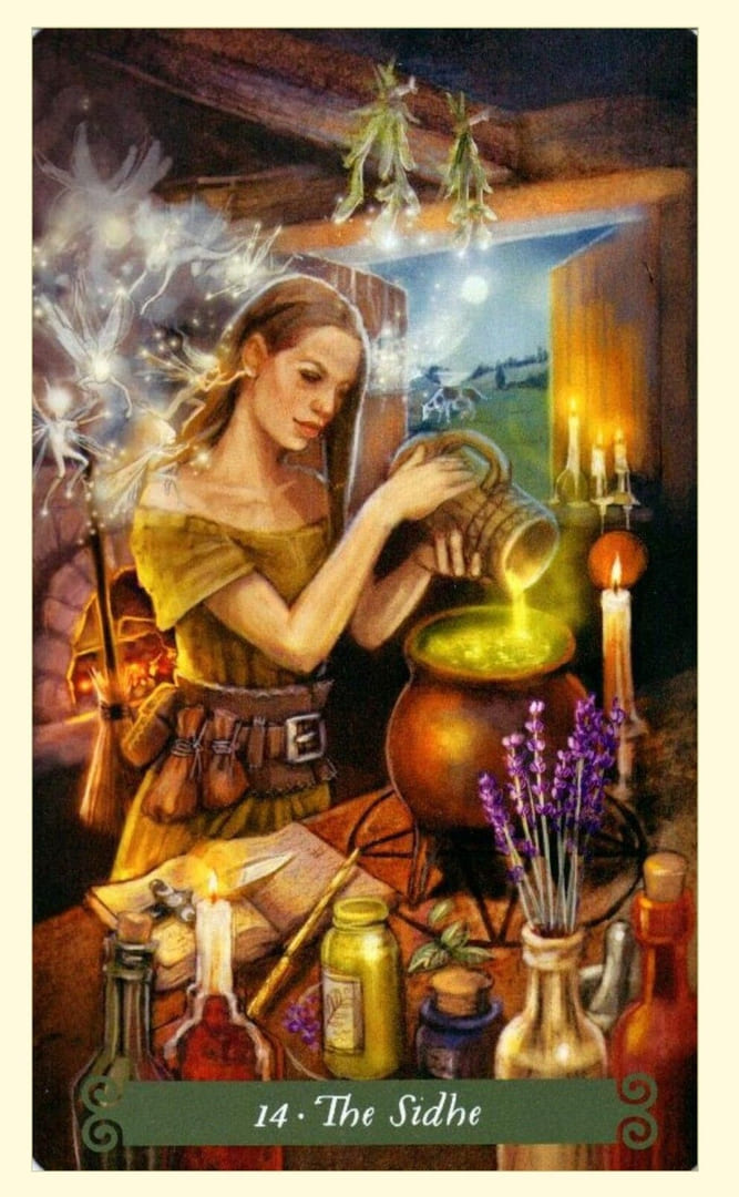 Temperance — The Green Witch Tarot