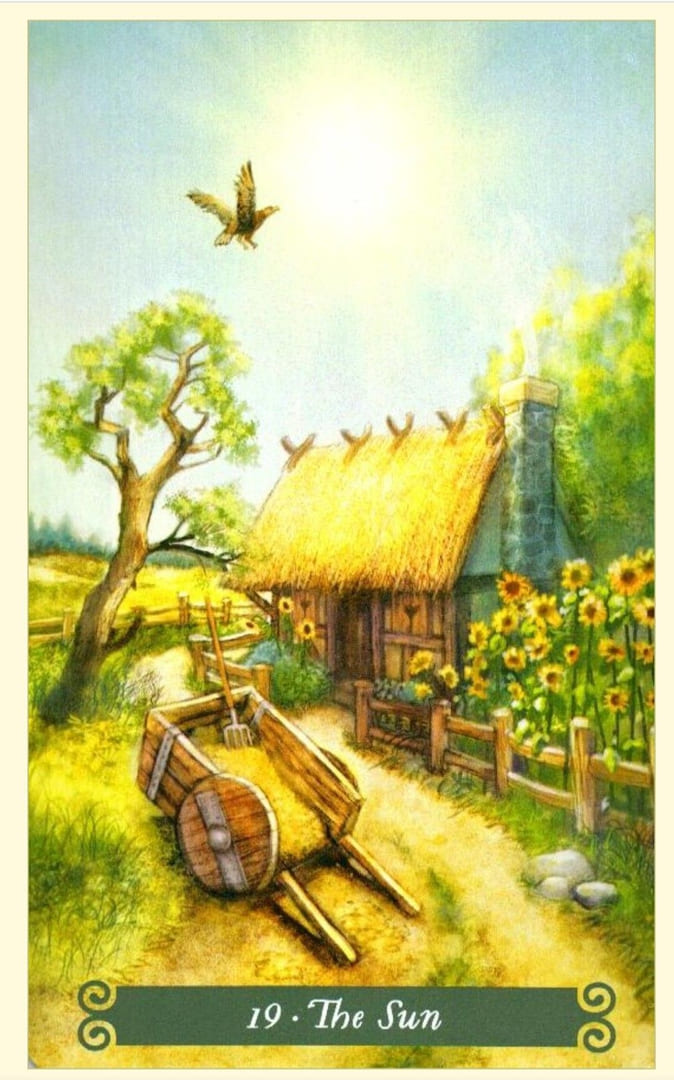 The Sun — The Green Witch Tarot
