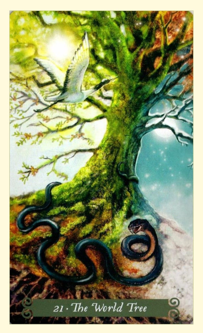 The World — The Green Witch Tarot