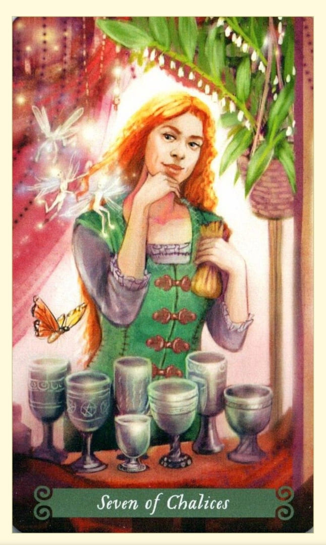 Seven of Cups — The Green Witch Tarot