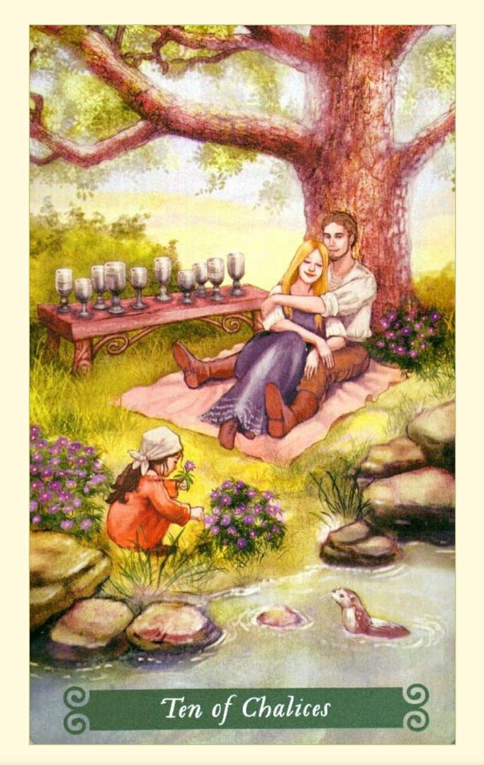 Ten of Cups — The Green Witch Tarot