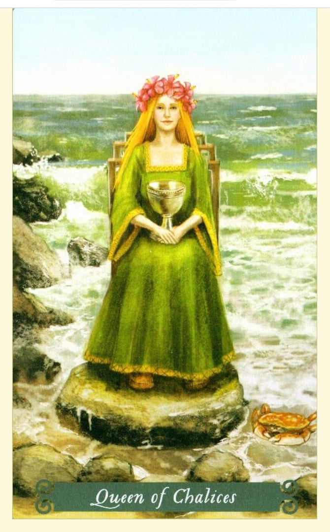 Queen of Cups — The Green Witch Tarot