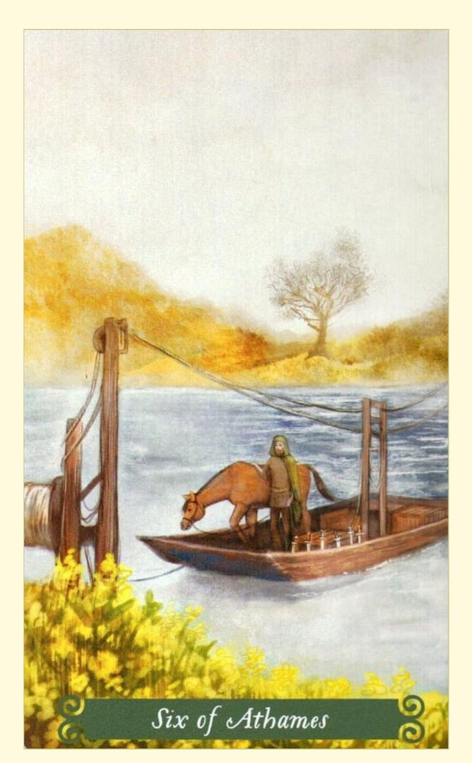 Six of Swords — The Green Witch Tarot