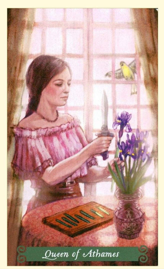 Queen of Swords — The Green Witch Tarot