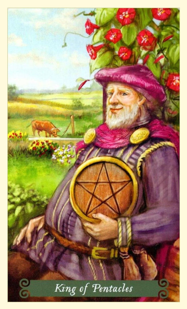 King of Pentacles — The Green Witch Tarot