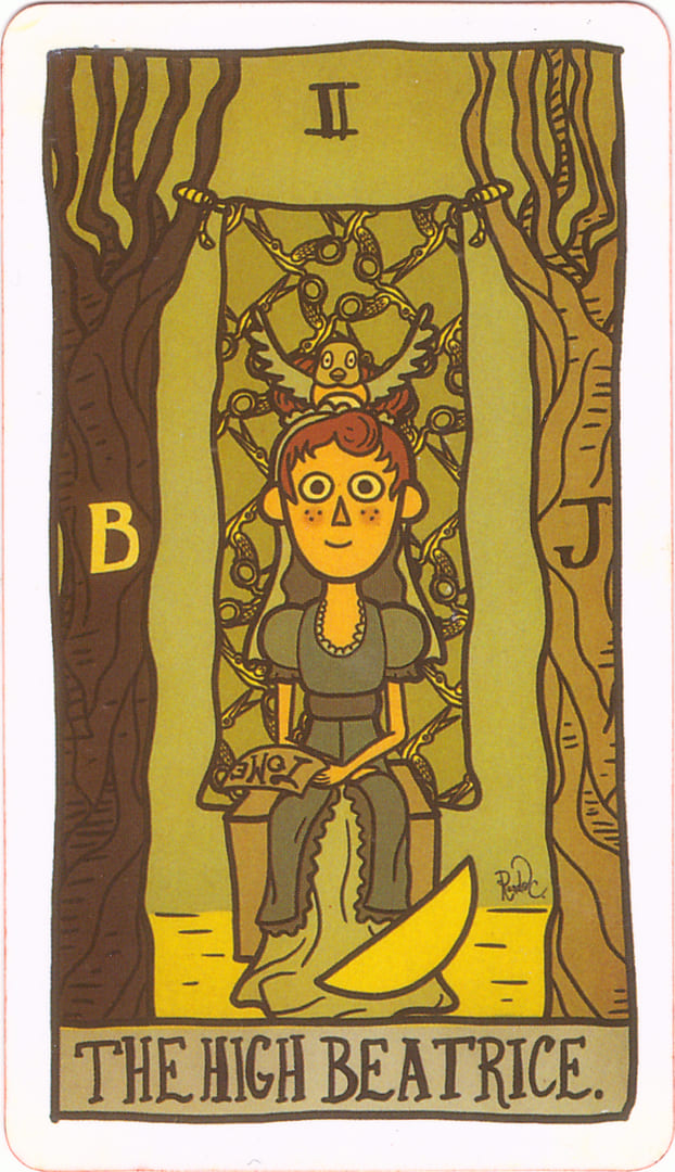 The High Priestess — Tarot of the Unknown