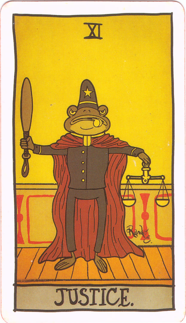 Justice — Tarot of the Unknown