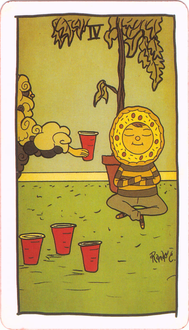 Four of Cups — Tarot of the Unknown