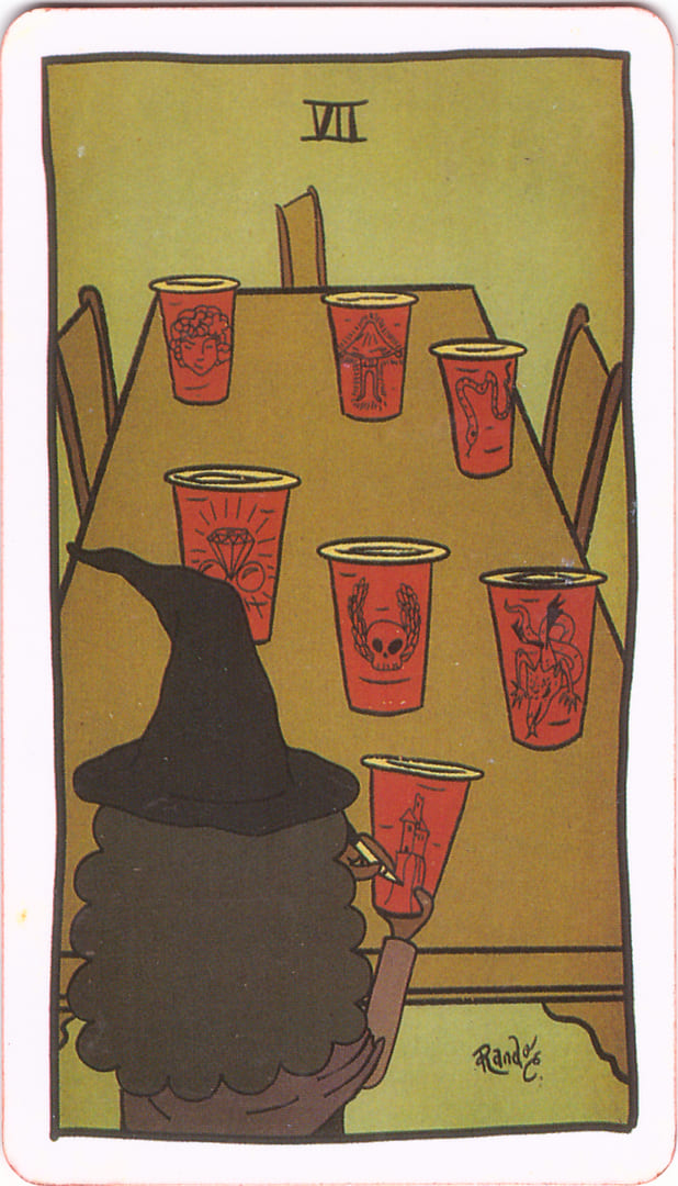 Seven of Cups — Tarot of the Unknown