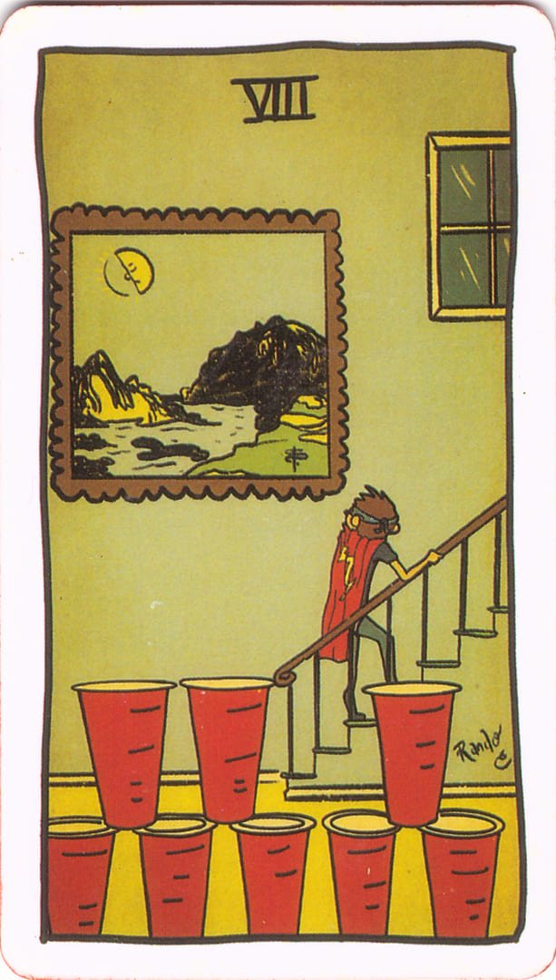 Eight of Cups — Tarot of the Unknown