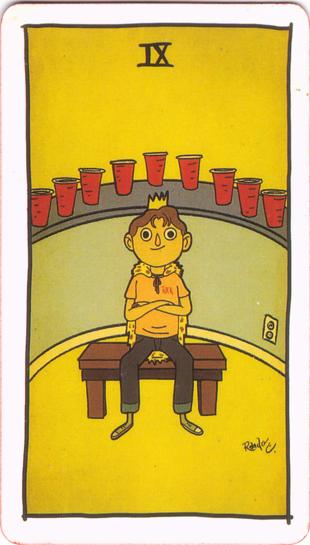 Nine of Cups — Tarot of the Unknown