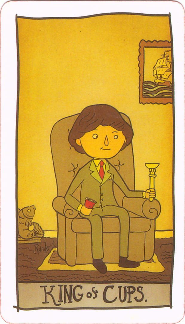 King of Cups — Tarot of the Unknown