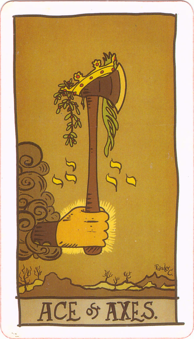 Ace of Swords — Tarot of the Unknown