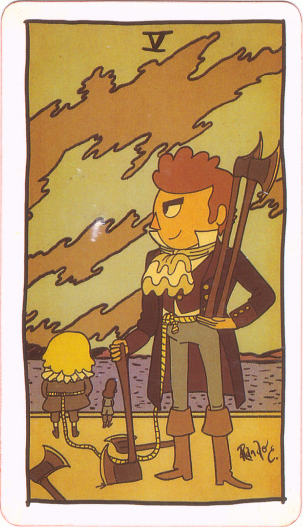 Five of Swords — Tarot of the Unknown