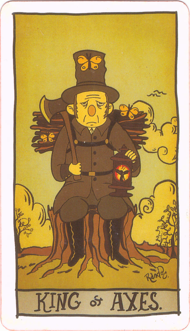 King of Swords — Tarot of the Unknown