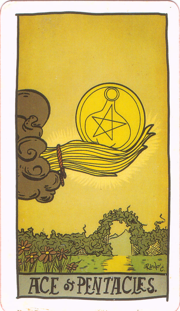 Ace of Pentacles — Tarot of the Unknown