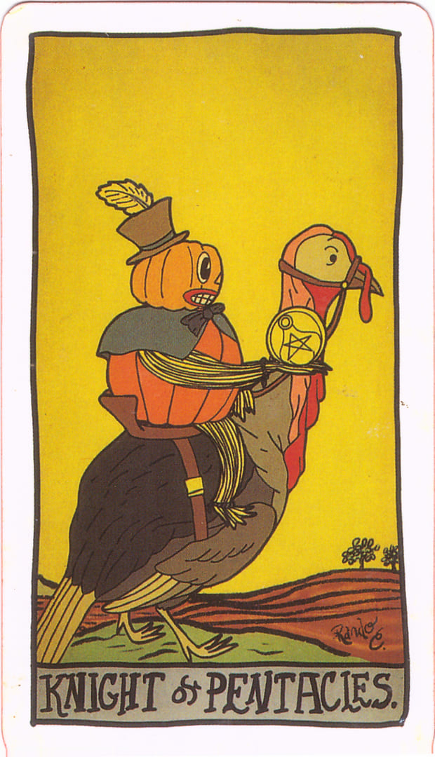 Knight of Pentacles — Tarot of the Unknown