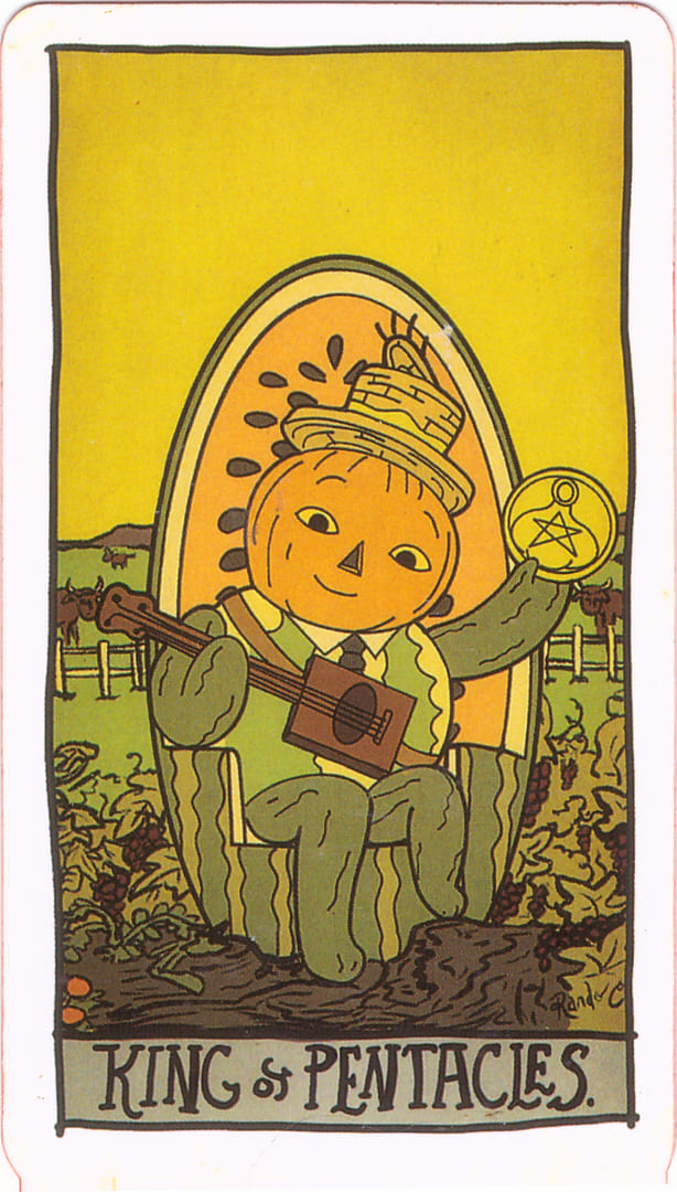 King of Pentacles — Tarot of the Unknown