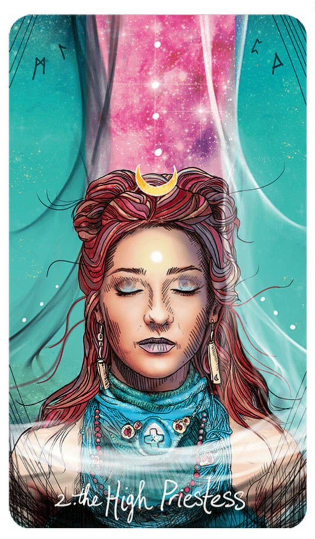 The High Priestess — Light Seer's Tarot