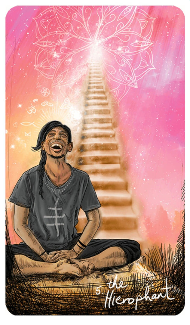 The Hierophant — Light Seer's Tarot